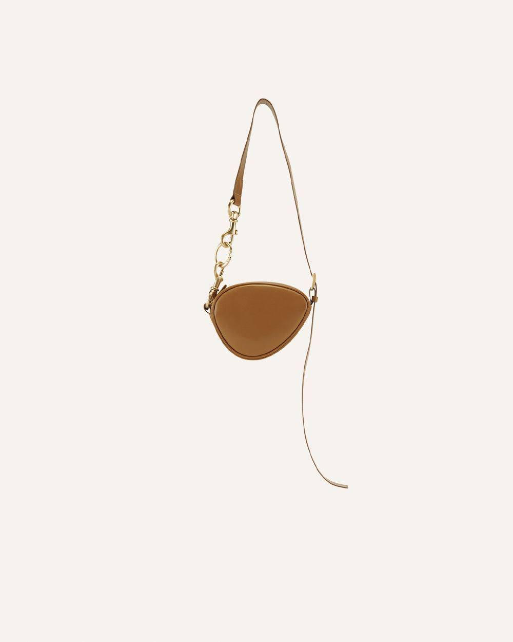Middle Oval Bag | Brown
