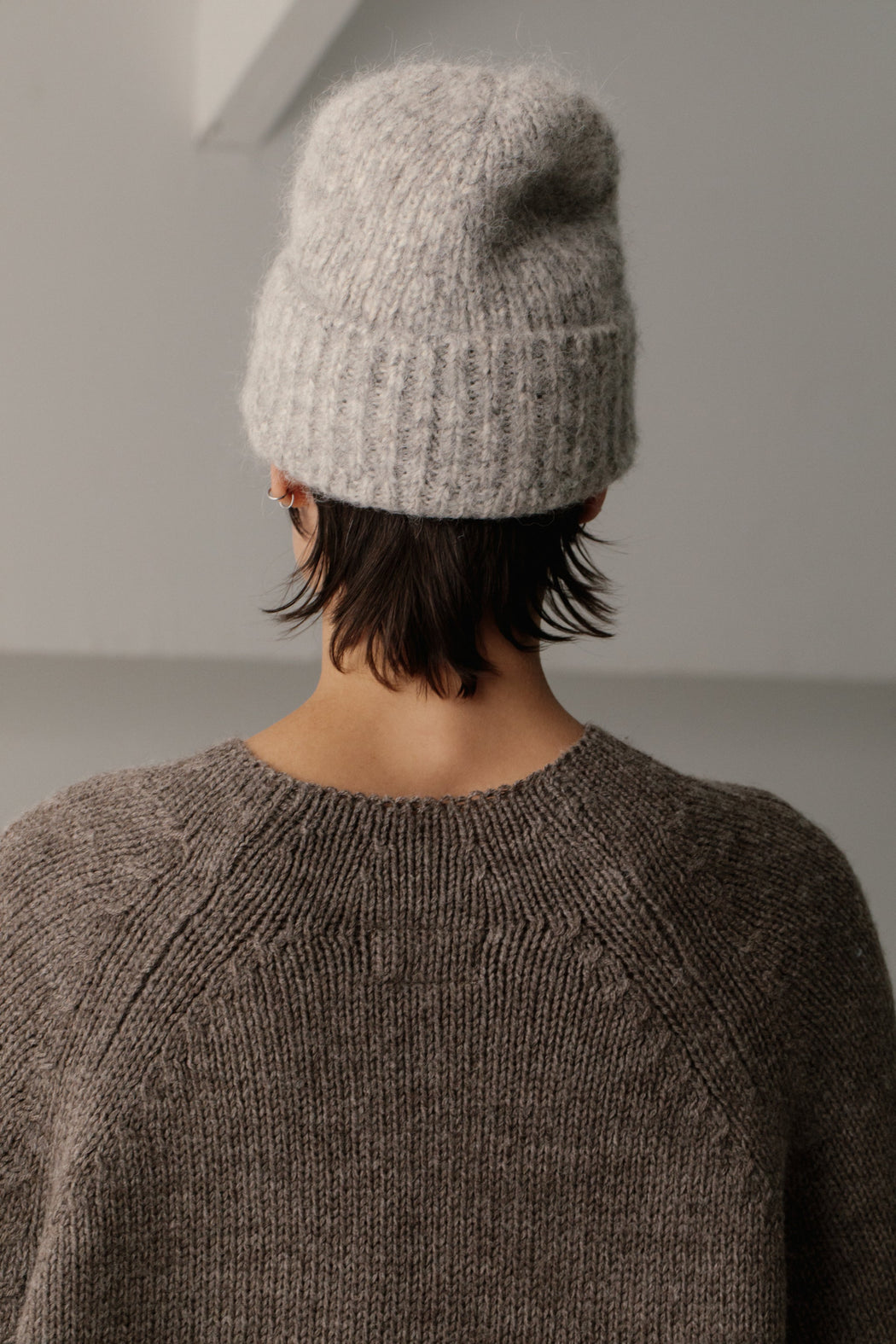 Bare Knitwear | Harbour Beanie | Marble Grey | Hazel & Rose | Minneapolis