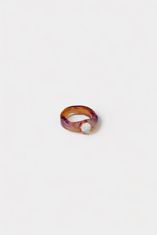 Opal & Glass Ring | Multi