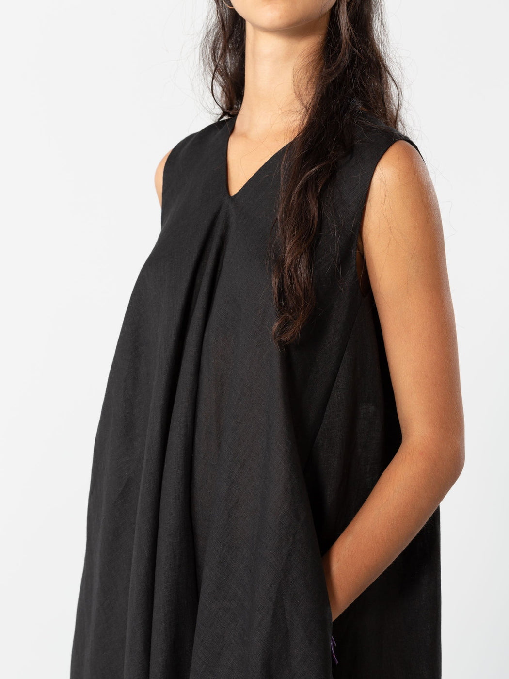 Limo | V-Neck Dress | Black | Hazel & Rose | Minneapolis