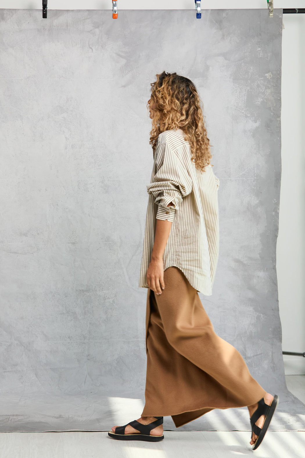 Repeat Shirt | Khaki Stripe