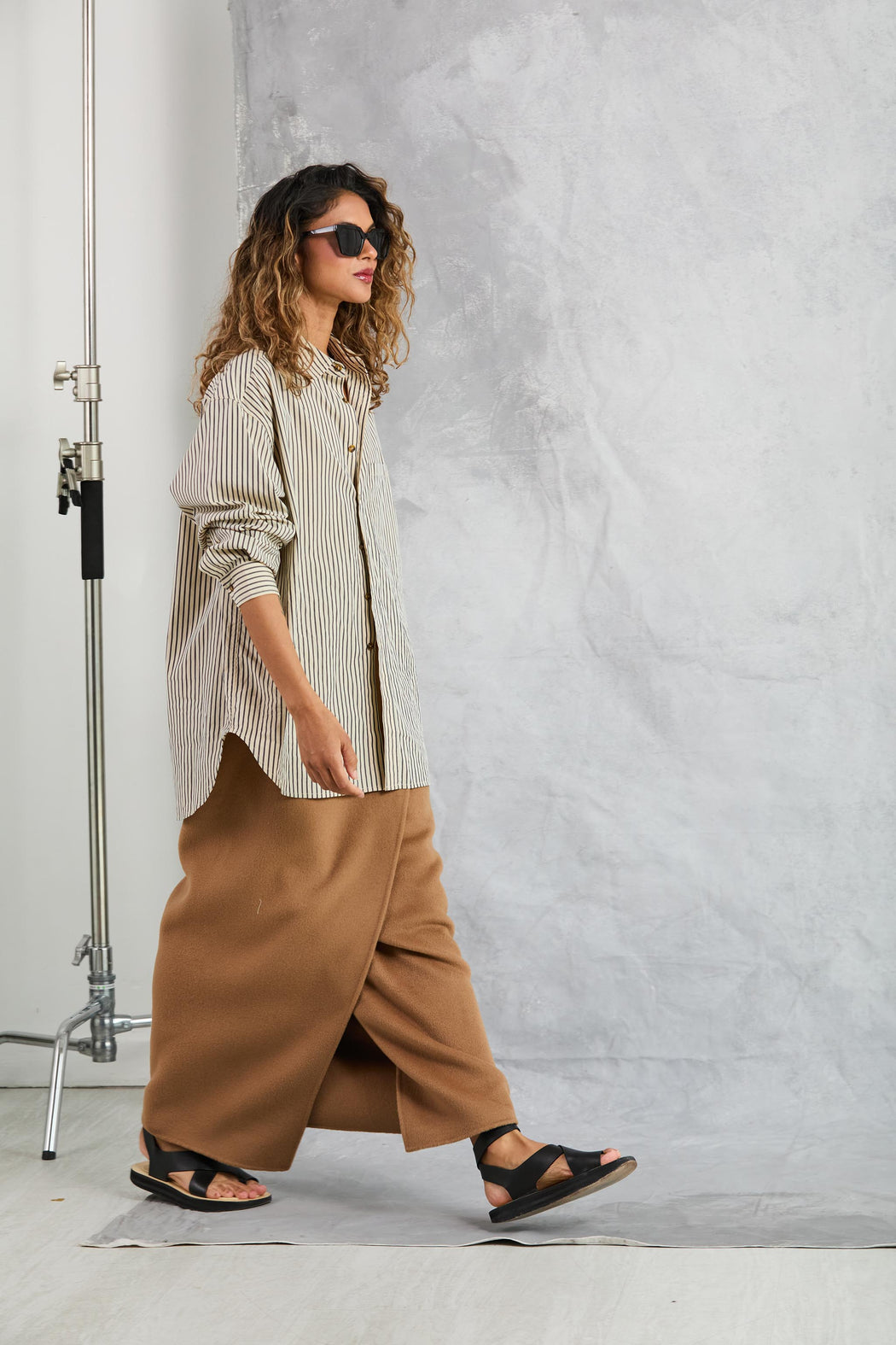 Repeat Shirt | Khaki Stripe