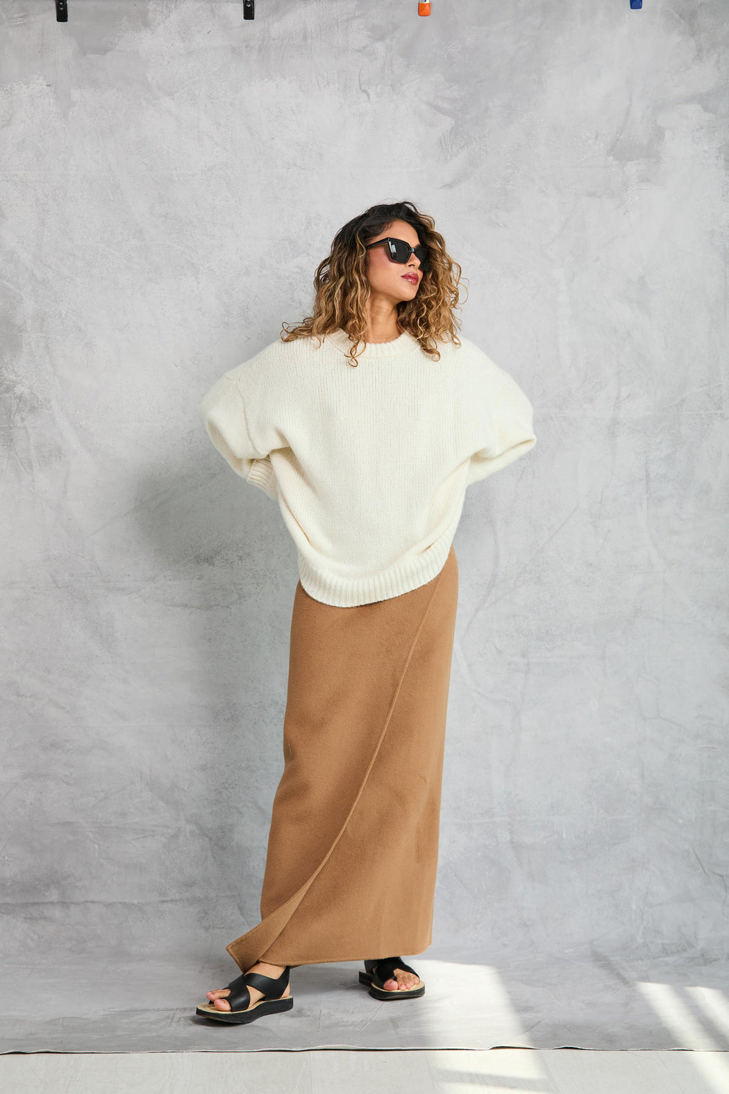 Boyfriend Sweater | Cream