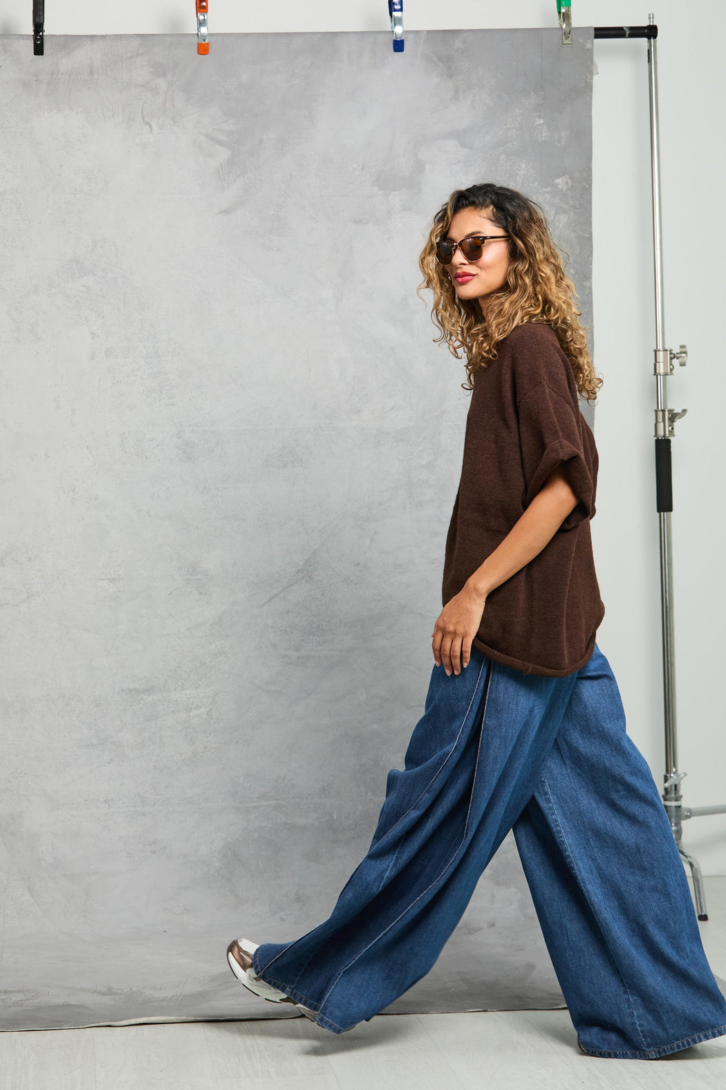 Boyfriend Knit Tee | Cocoa