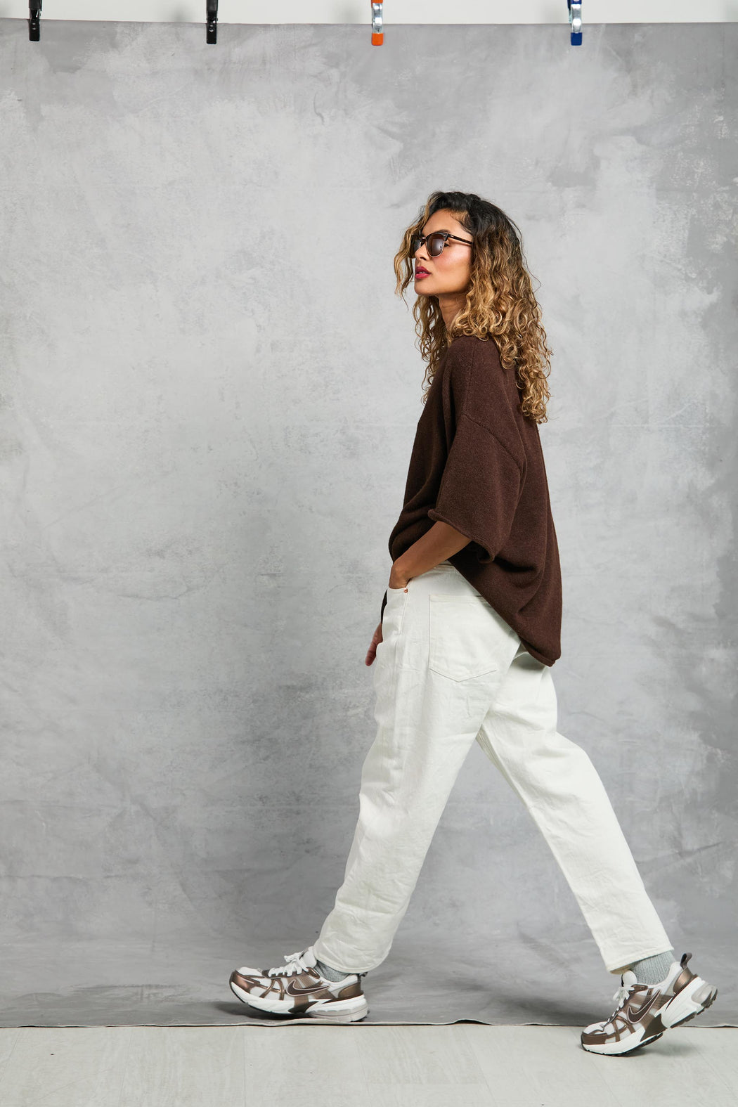 Boyfriend Knit Tee | Cocoa