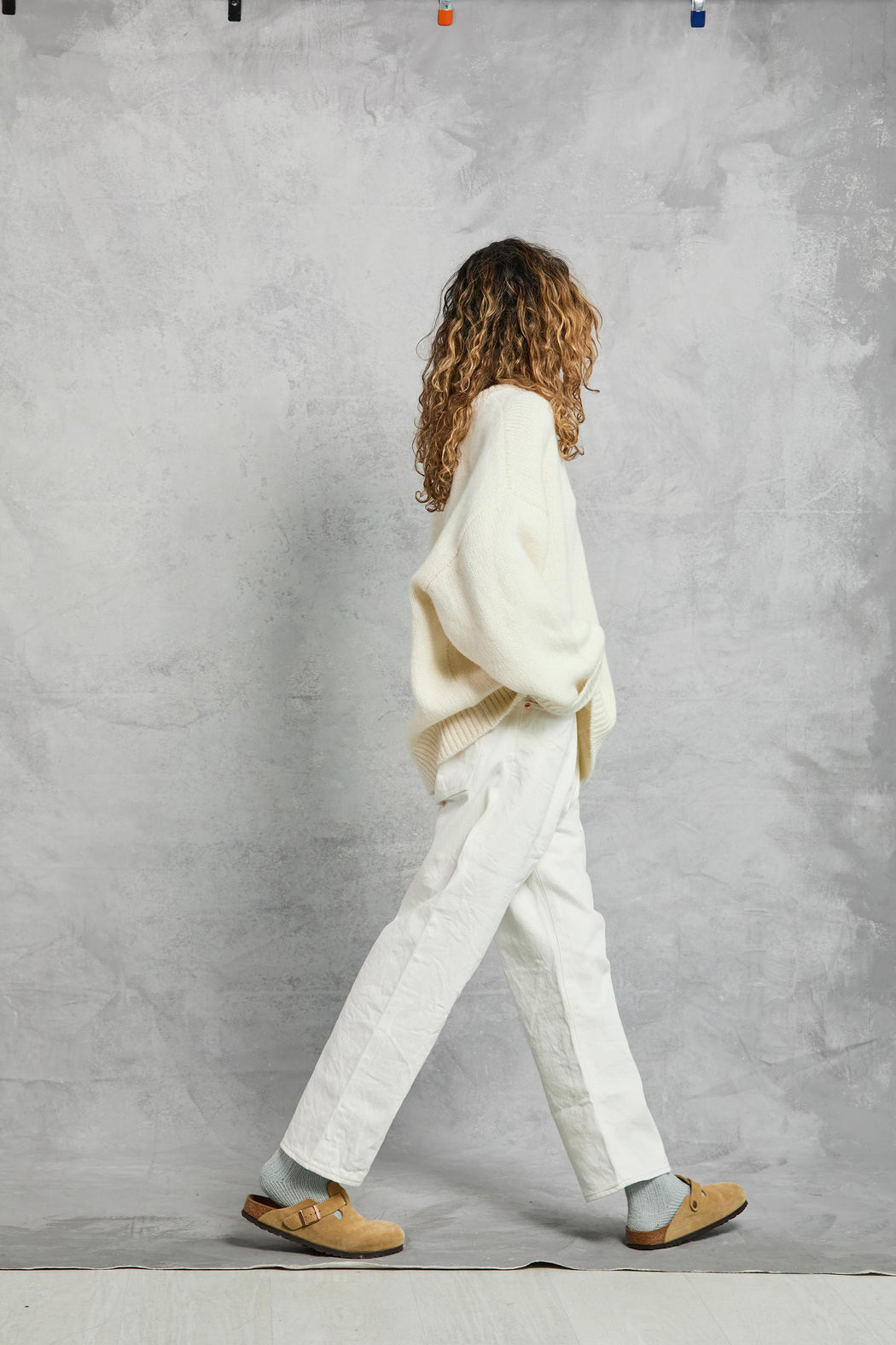 Boyfriend Sweater | Cream