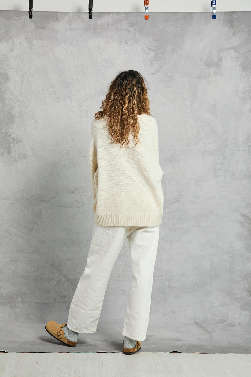 Boyfriend Sweater | Cream