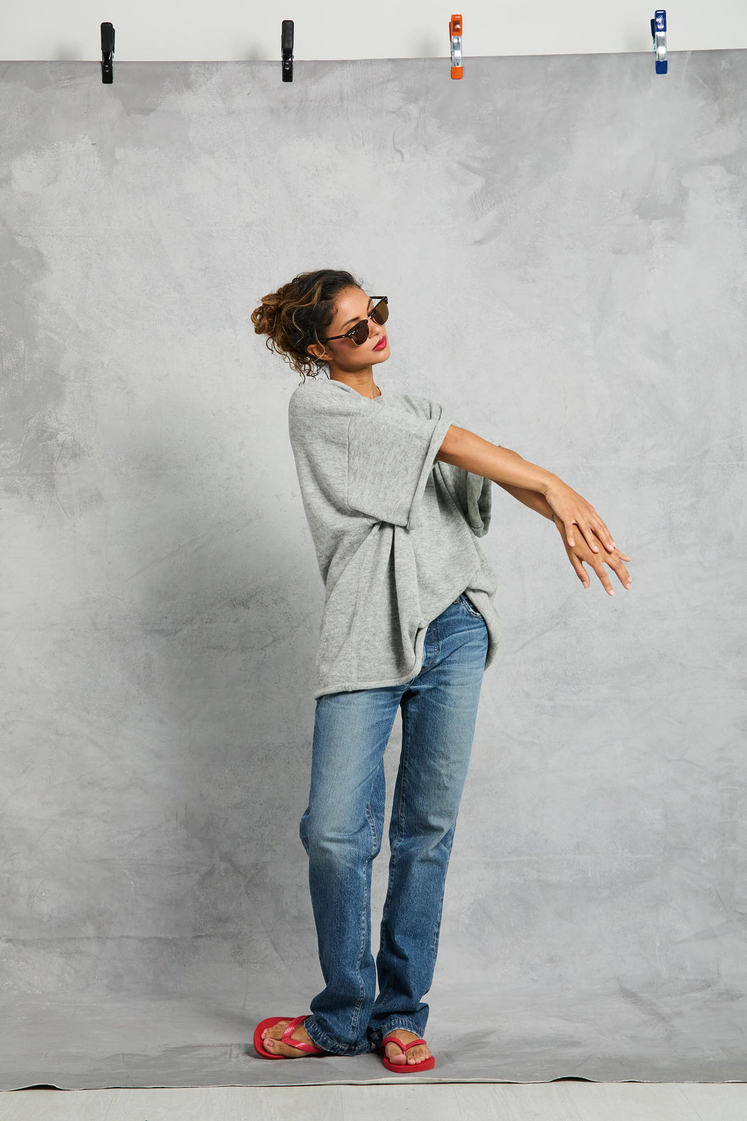Boyfriend Knit Tee | Heather
