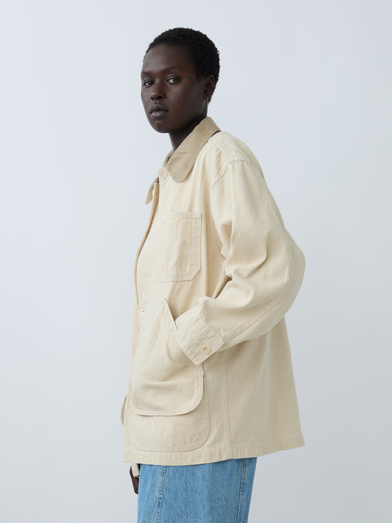 PAINTER COAT | NATURAL