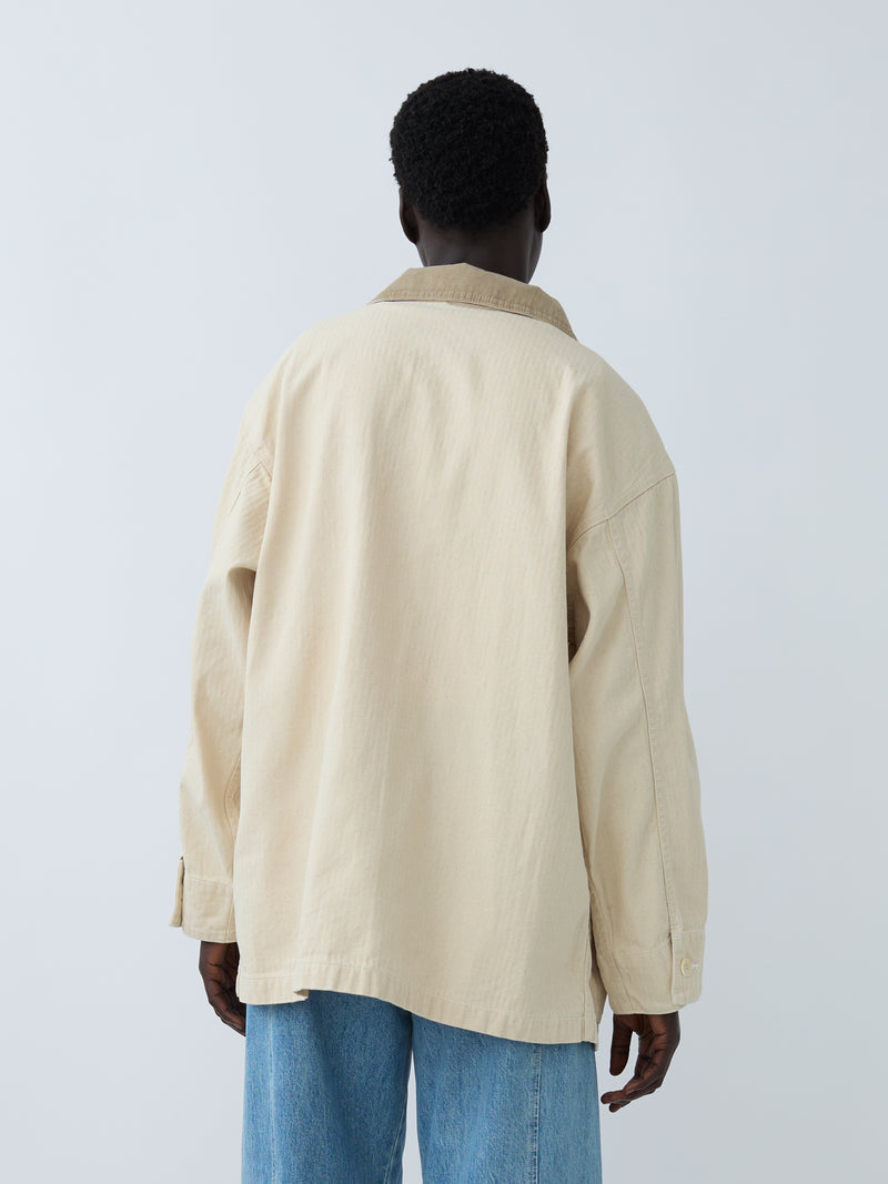 PAINTER COAT | NATURAL