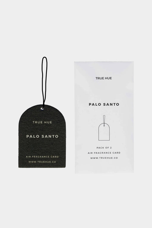 True Hue | Palo Santo Air Fragrance Card | Pack of 2 | Hazel & Rose | Minneapolis