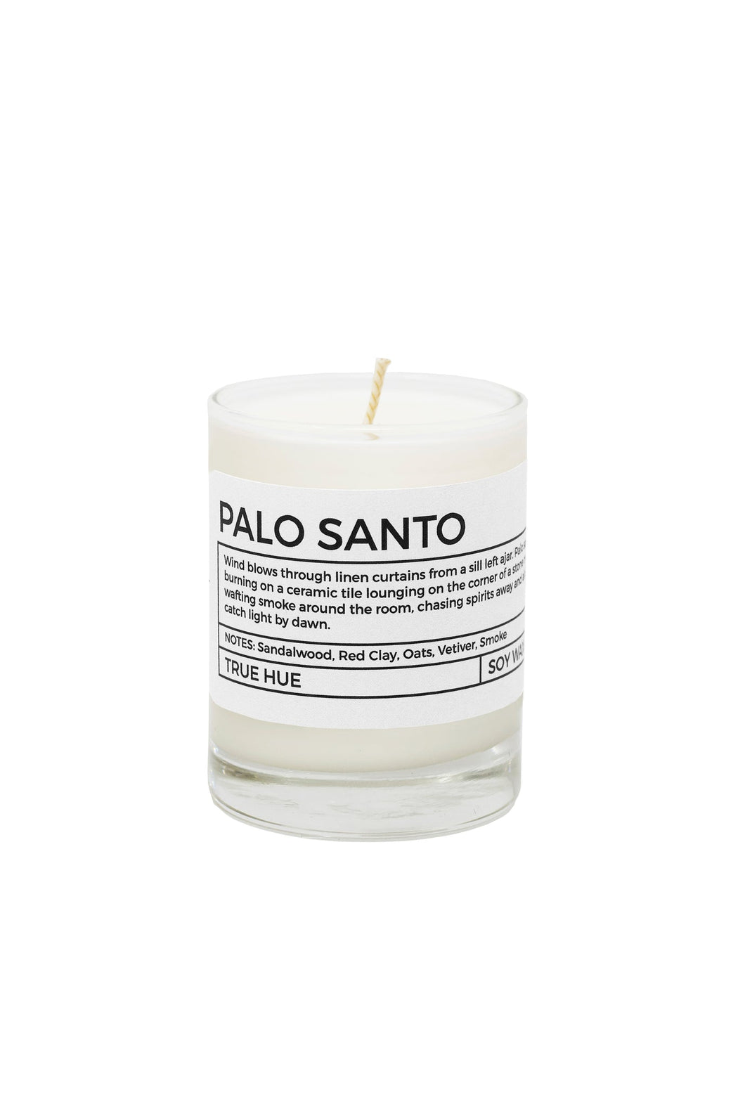 True Hue | Palo Santo Mini Candle | Hazel & Rose | Minneapolis