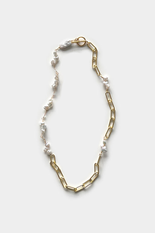 Pearl Cluster Necklace