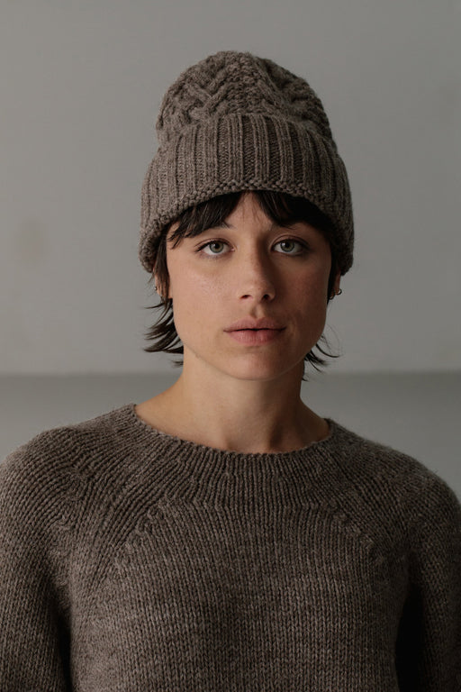 Bare Knitwear | Porteau Cable Beanie | Root | Hazel & Rose | Minneapolis