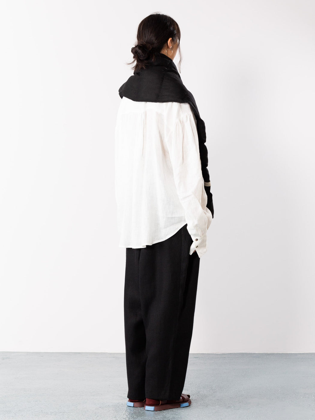 Limo | Wool-Padded Scarf | Black | Hazel & Rose | Minneapolis