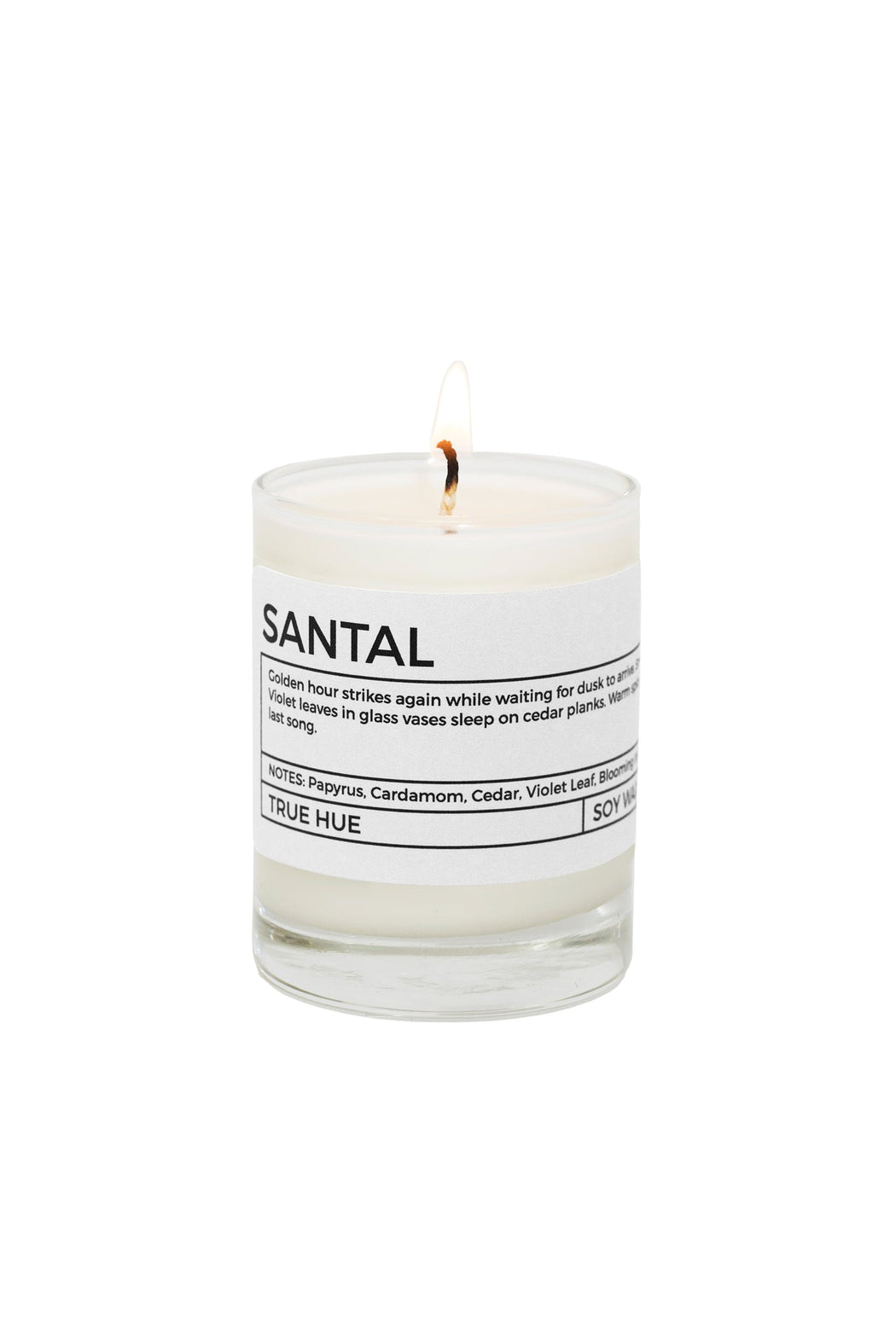 True Hue | Santal Mini Candle | Hazel & Rose | Minneapolis