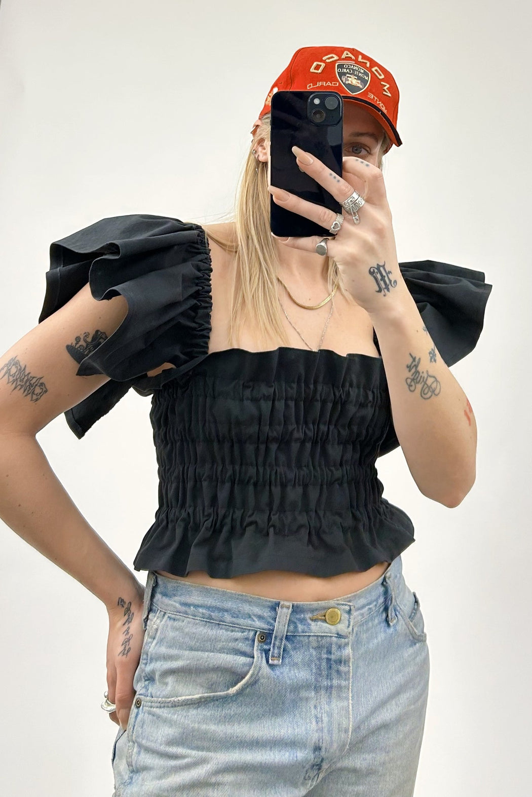 Maya Meyer | Spritz Shirt | Black | Plus Size | Hazel & Rose | Minneapolis