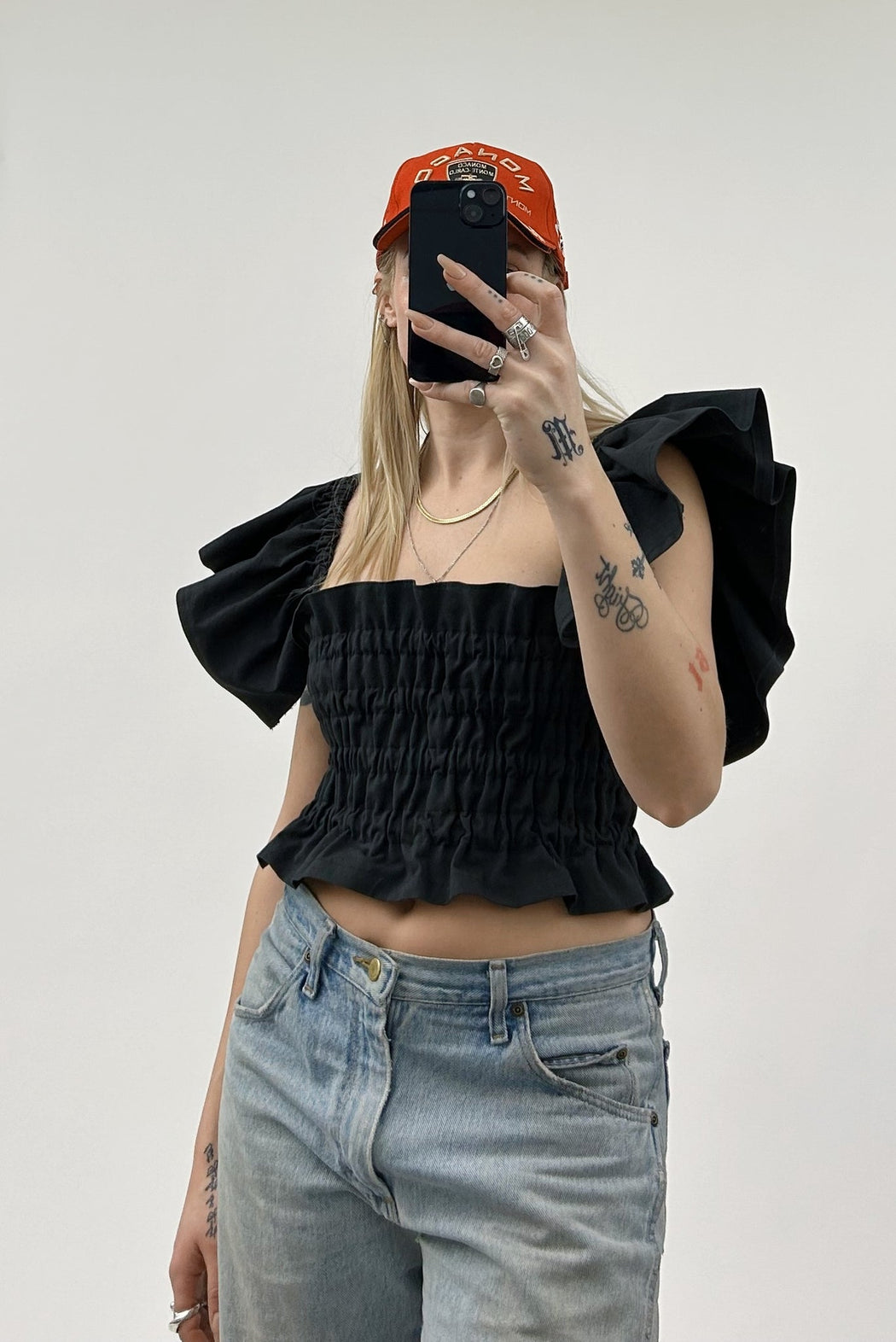 Maya Meyer | Spritz Shirt | Black | Plus Size | Hazel & Rose | Minneapolis