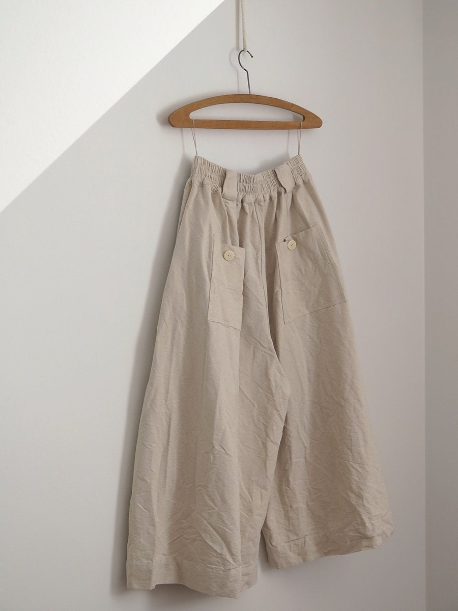 Matka | Cotton Canvas Maxi Culottes | Hazel & Rose | Minneapolis
