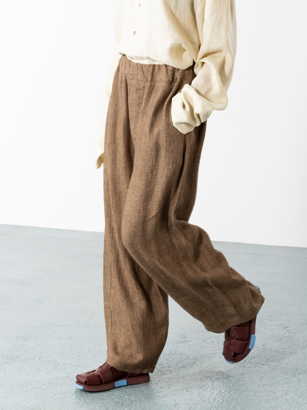Limo | Worker Trousers | Herringbone | Hazel & Rose | Minneapolis