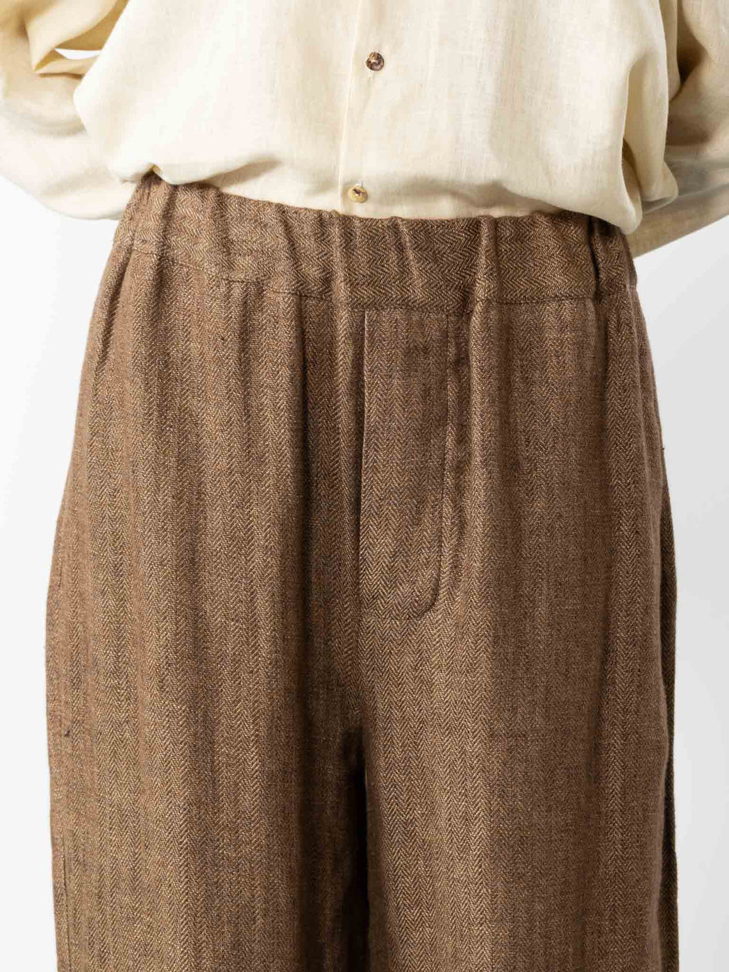 Worker Trousers | Herringbone