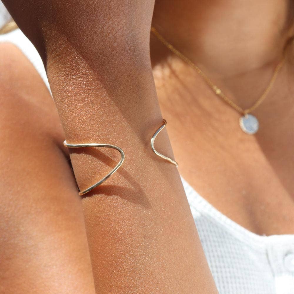 Sundari Cuff | 14k Gold Fill or Sterling Silver
