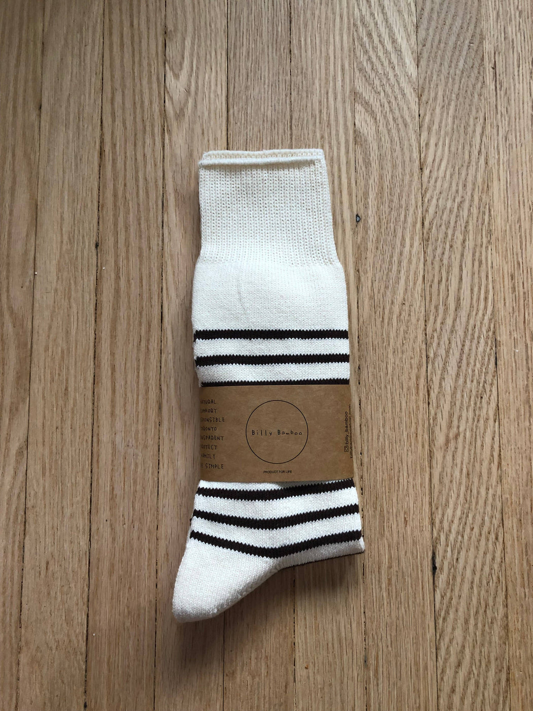 STRIPE HIGH SOCKS | Black Stripe