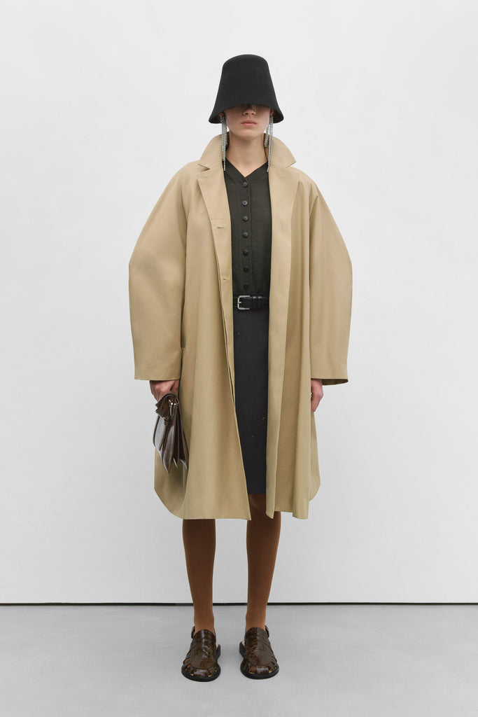 Cordera | BALLOON TRENCH COAT | CAMEL | Hazel & Rose | Minneapolis