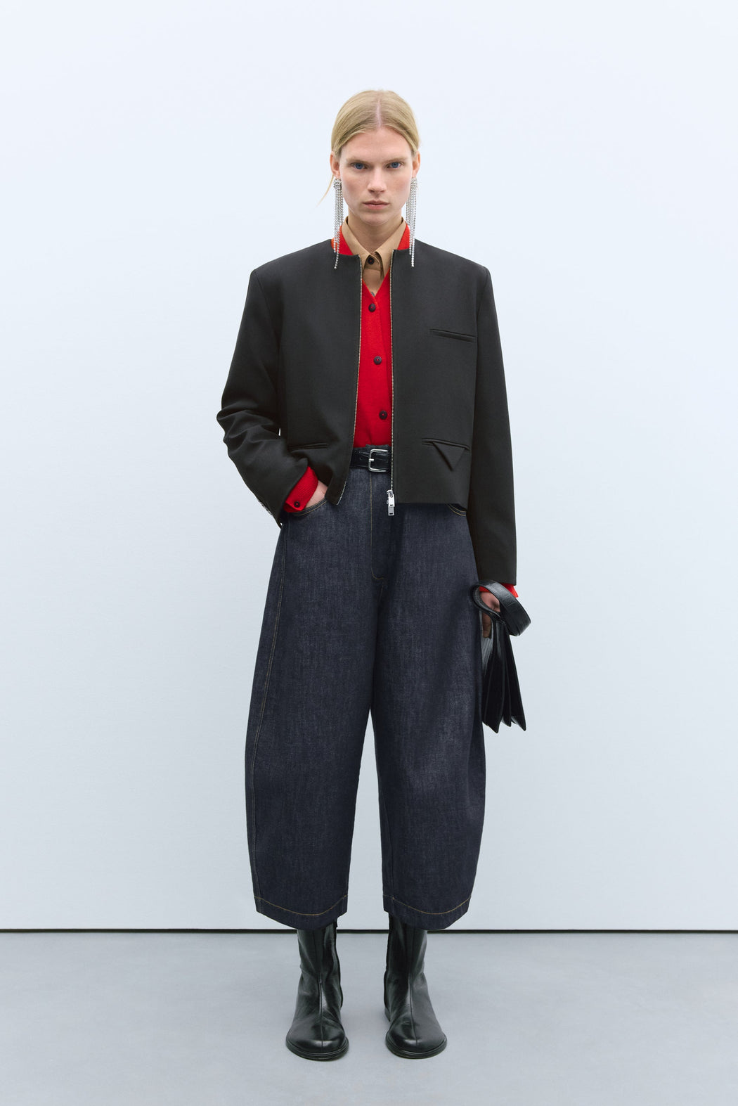 Cordera | CROPPED JACKET | BLACK | Hazel & Rose | Minneapolis