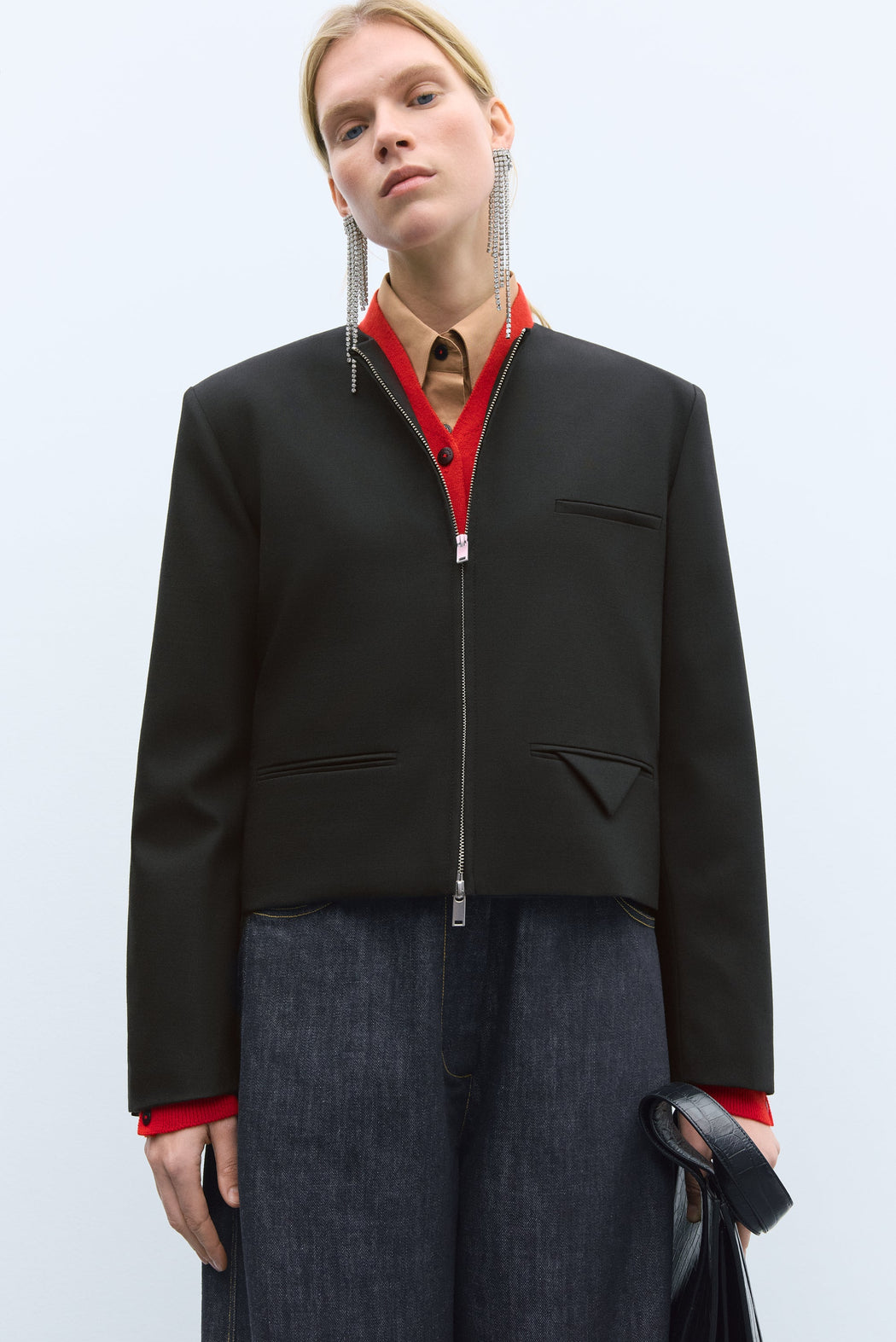 Cordera | CROPPED JACKET | BLACK | Hazel & Rose | Minneapolis