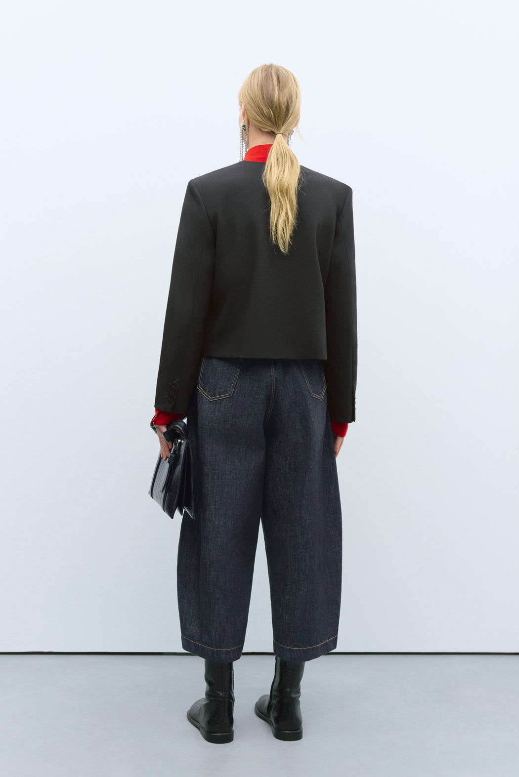 Cordera | CROPPED JACKET | BLACK | Hazel & Rose | Minneapolis