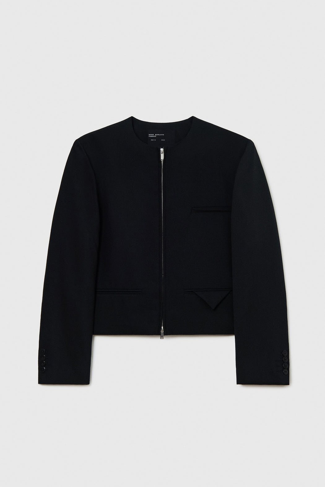 CROPPED JACKET | BLACK