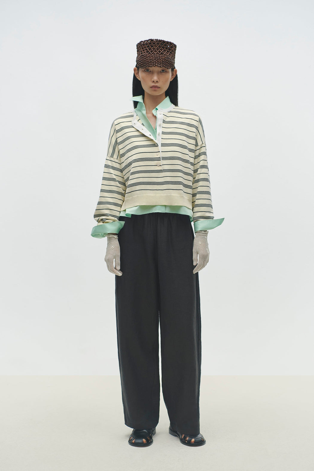 Cordera | ORGANIC COTTON POLO SWEATER | Hazel & Rose | Minneapolis