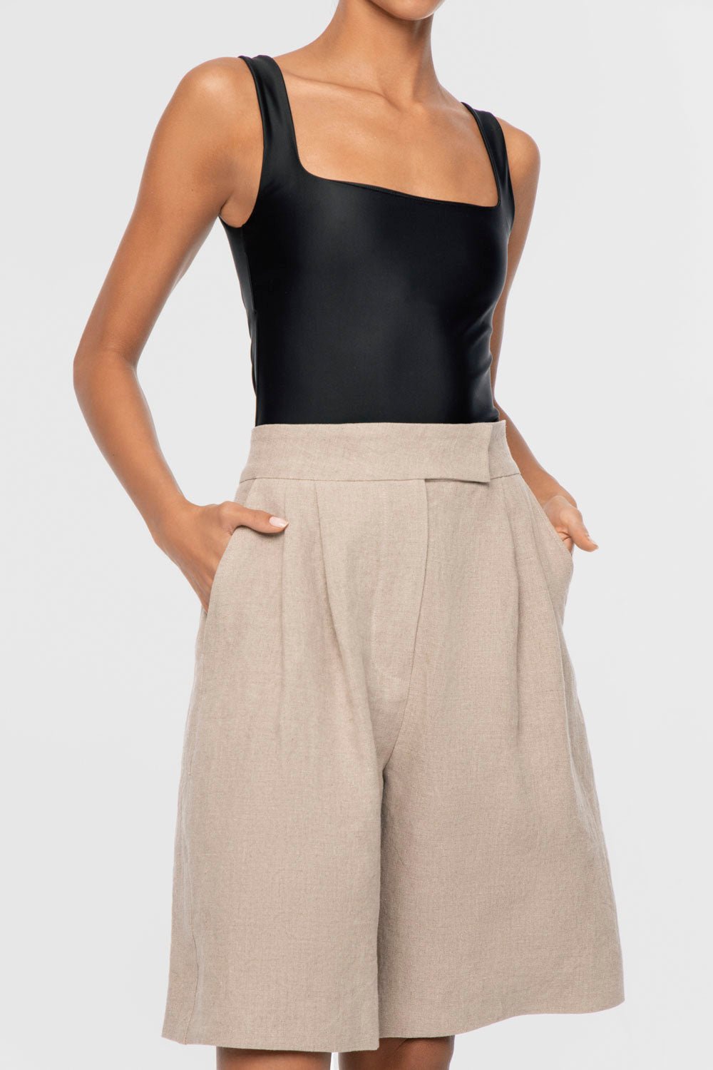Dāl | ESSENTIAL BODYSUIT | BLACK | Hazel & Rose | Minneapolis