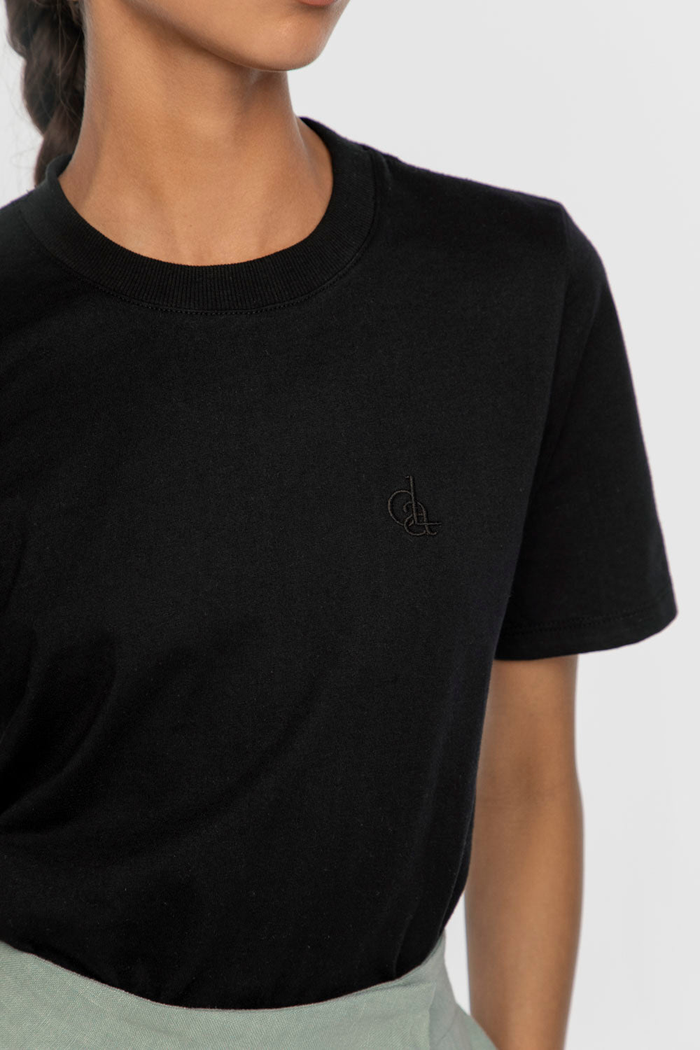 ESSENTIAL ORGANIC COTTON T-SHIRT | BLACK