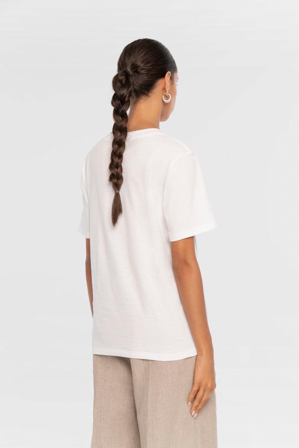ESSENTIAL ORGANIC COTTON T-SHIRT | IVORY