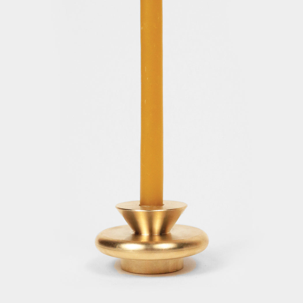 54 Celcius | Brass Candle Holder | XS | Hazel & Rose | Minneapolis