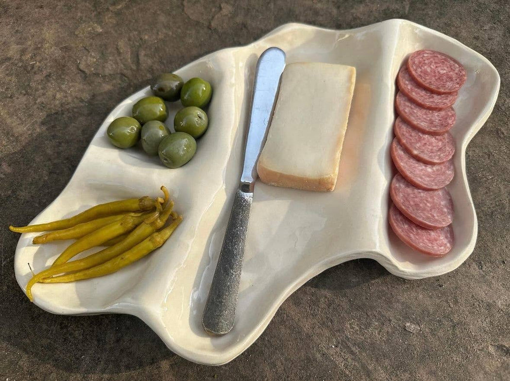 Girl Dinner Ceramic Cheese & Charcuterie Platter