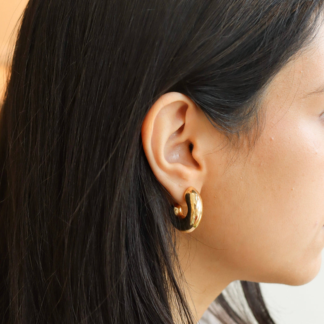 Cloud Hoops | 14k Gold Fill
