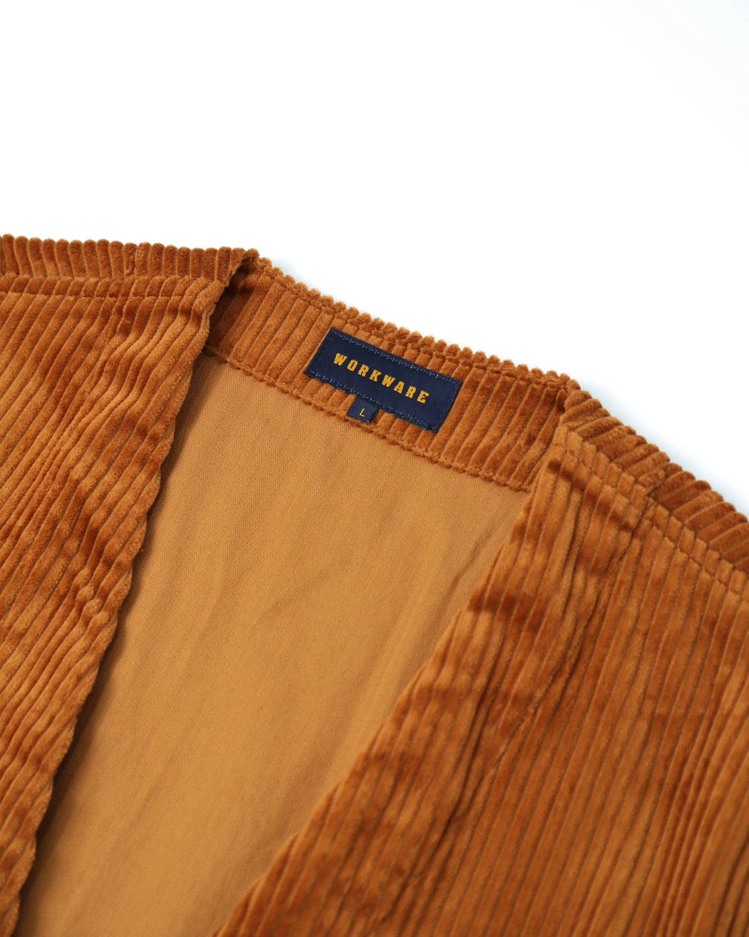 Workware | RAILROAD CARDIGAN #592 | Burnt Sienna | Hazel & Rose | Minneapolis 