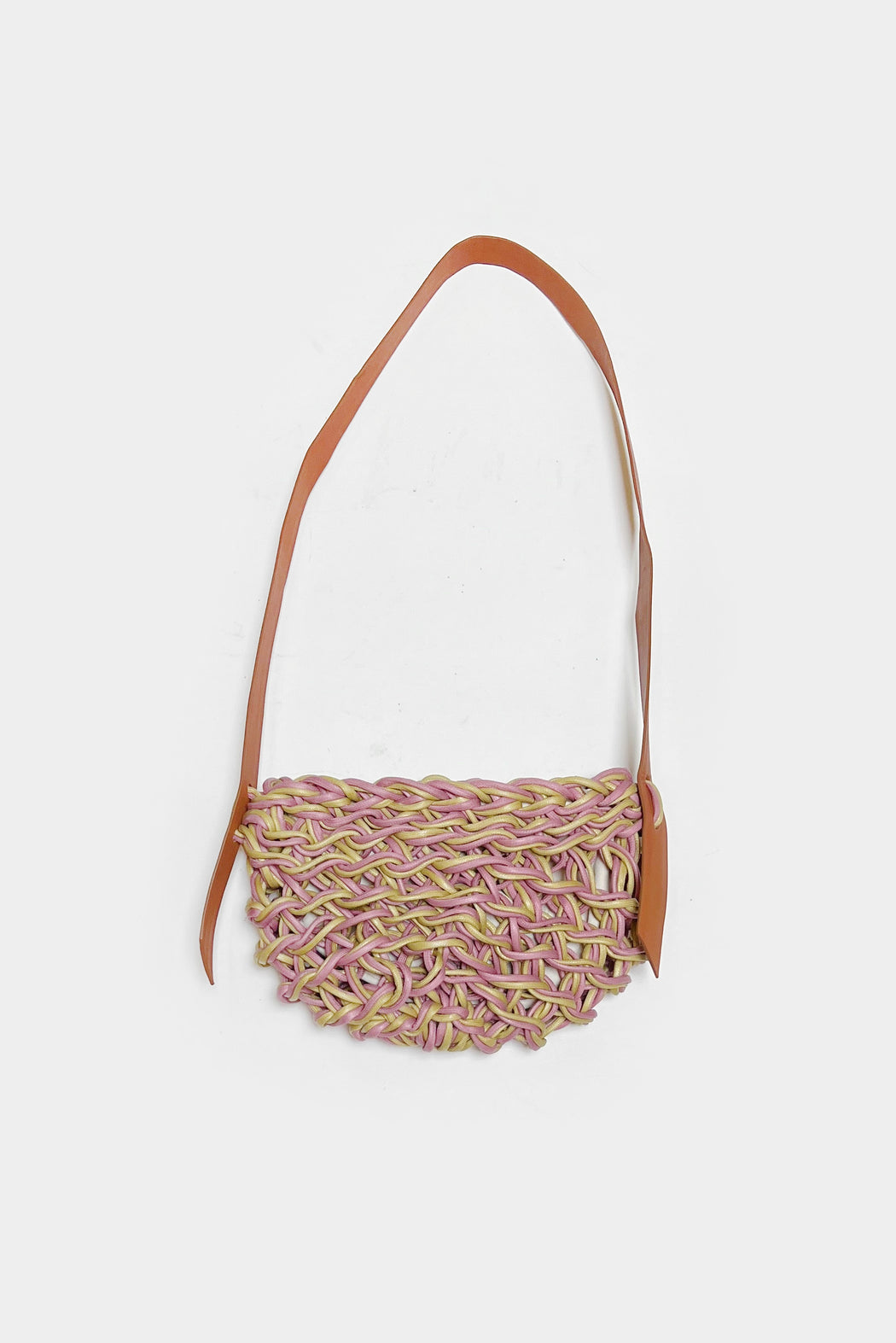 Emma Bag | Lime & Dusty Pink Mix