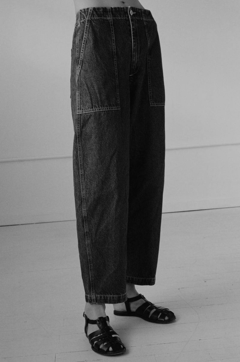 PAINTER PANT DENIM | WASHED BLACK