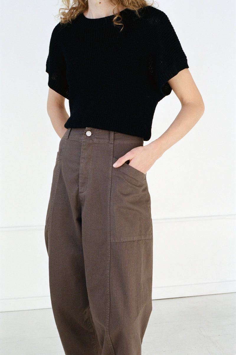 SHAINA MOTE | ALBA PANT DENIM | MEDIUM BLUE | HAZEL & ROSE | MINNEAPOLIS