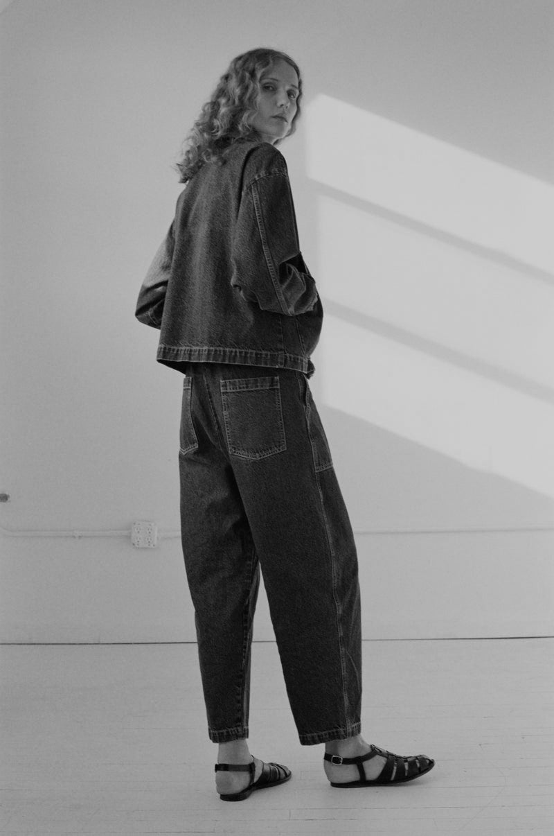 PAINTER PANT DENIM | WASHED BLACK