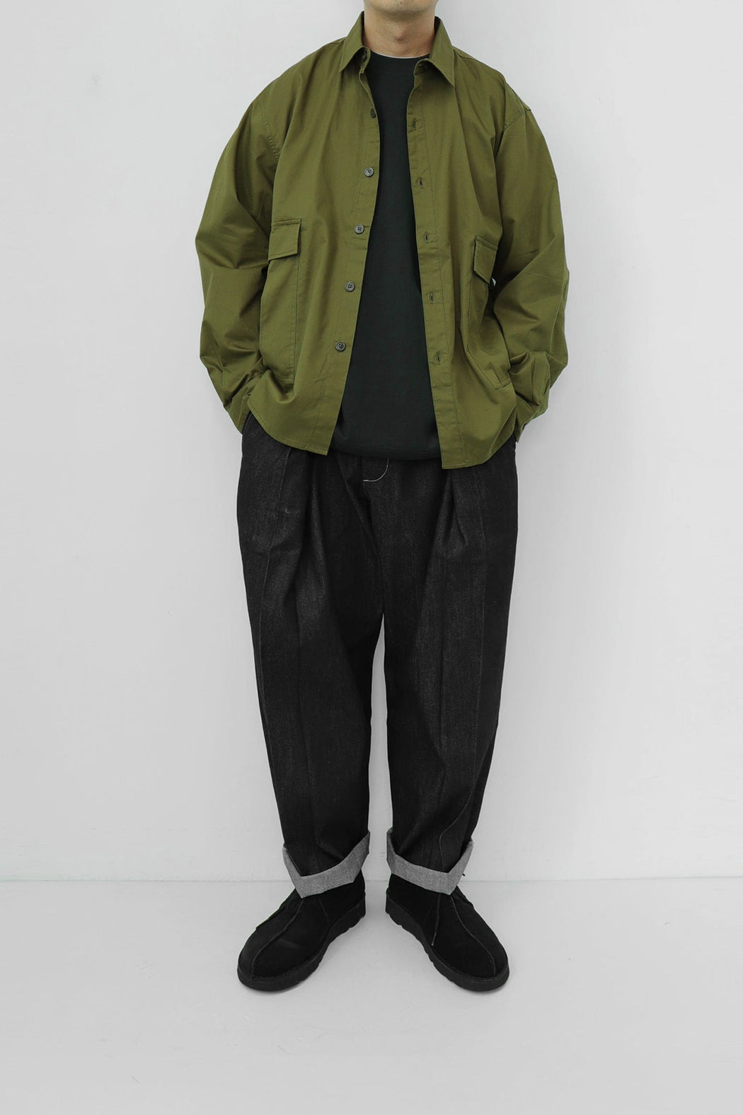 Workware | M51 SHIRT #600 | Green | Hazel & Rose | Minneapolis