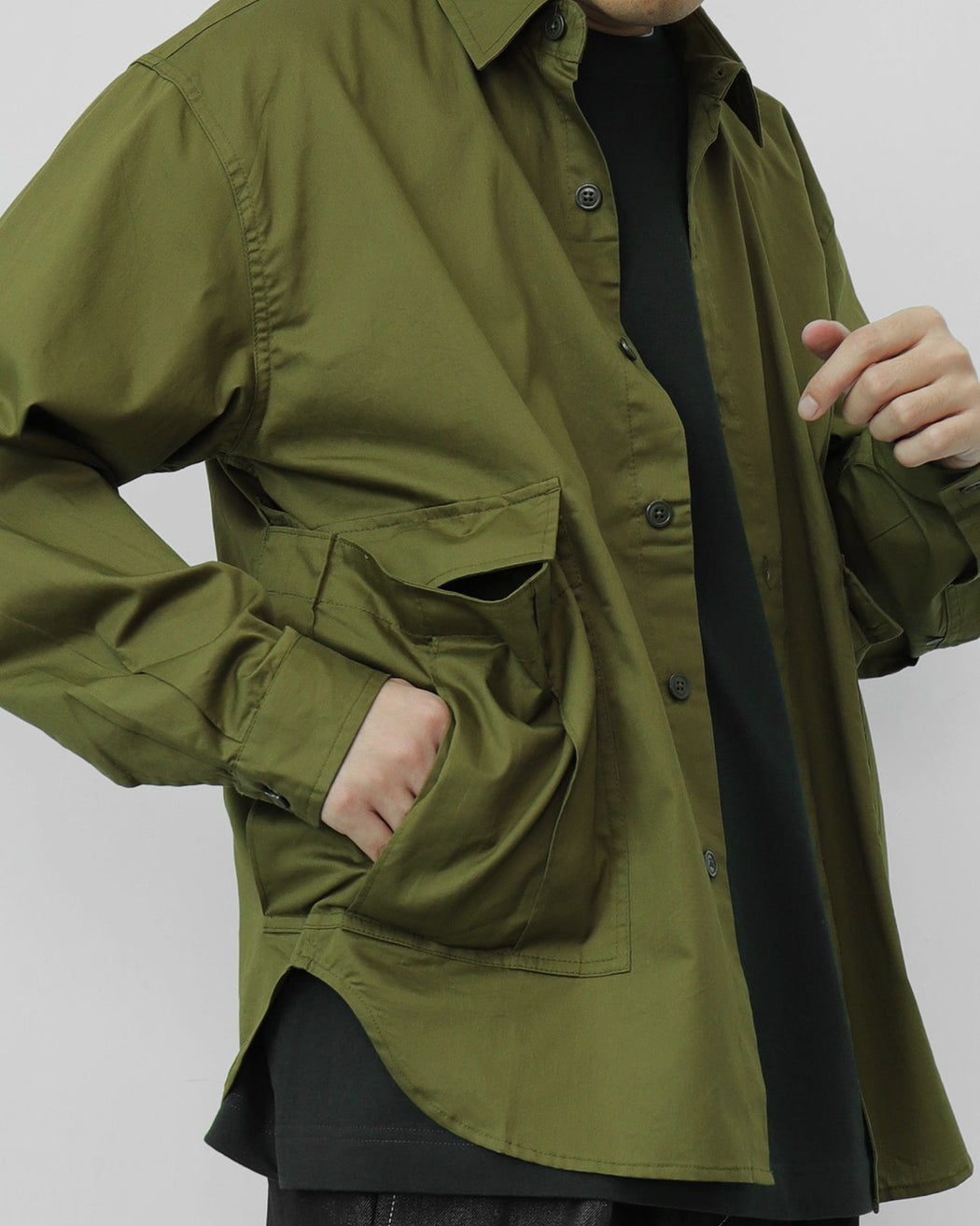 Workware | M51 SHIRT #600 | Green | Hazel & Rose | Minneapolis