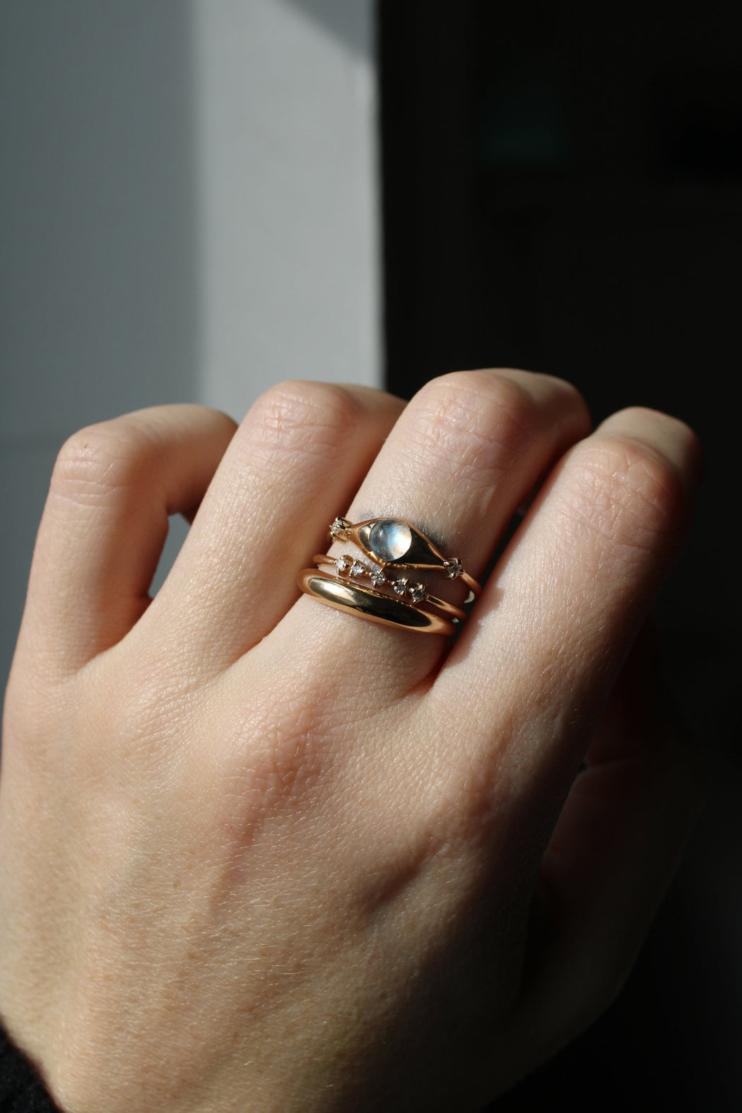 BRUCE NYC | Moondrop Ring | Hazel & Rose | Minneapolis