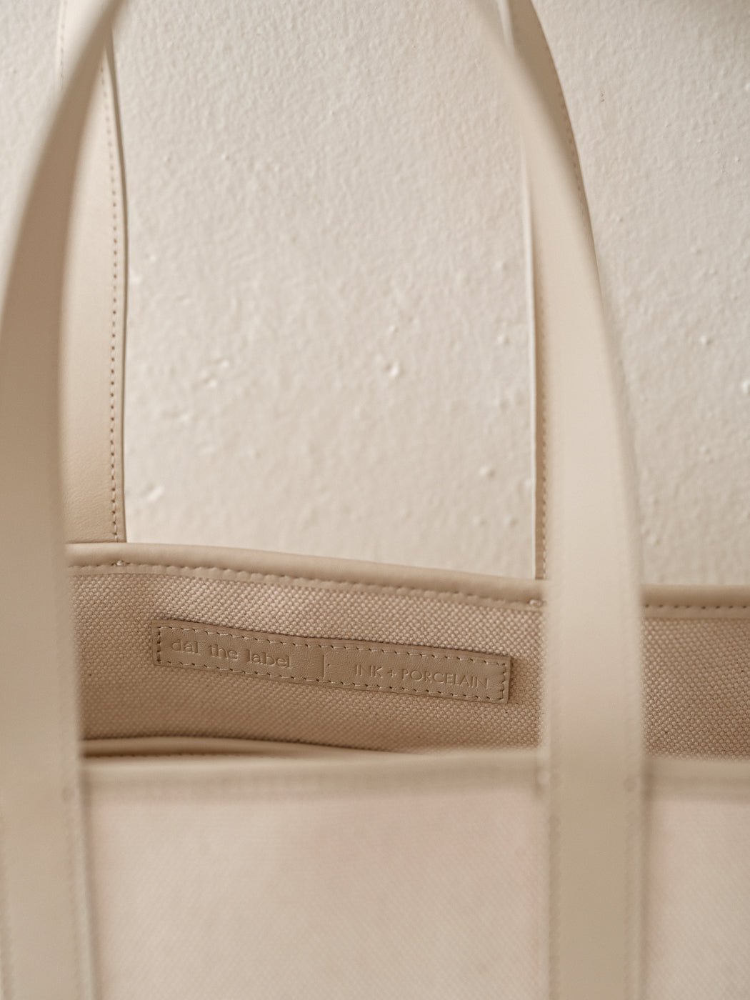 STRUCTURED TOTE BAG | CREAM