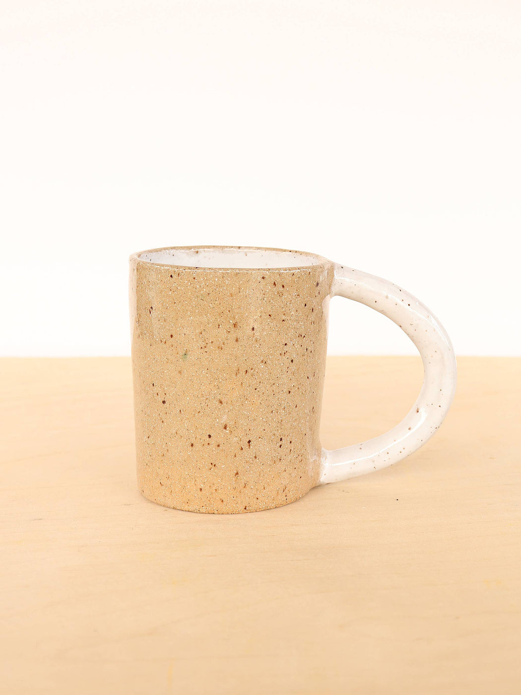 Nightshift Ceramics | Colorblock Mug | Bright White | Hazel & Rose | Minneapolis