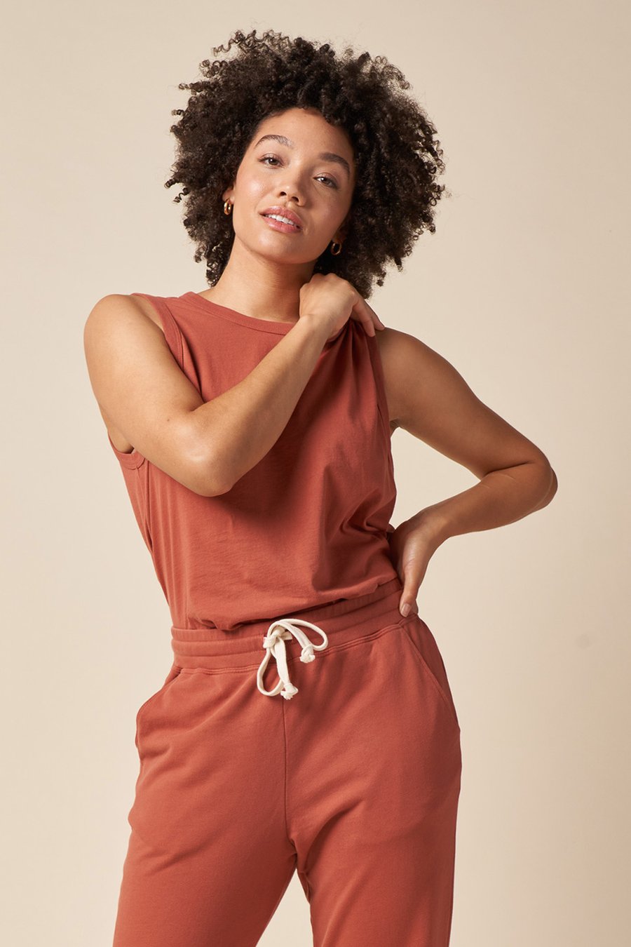 The Standard Stitch | The Vintage Tank | Clay | Plus | Hazel & Rose | Minneapolis